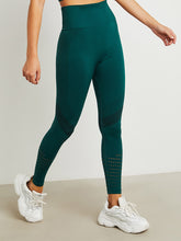Shadow and Laser Cut Detail Active Leggings